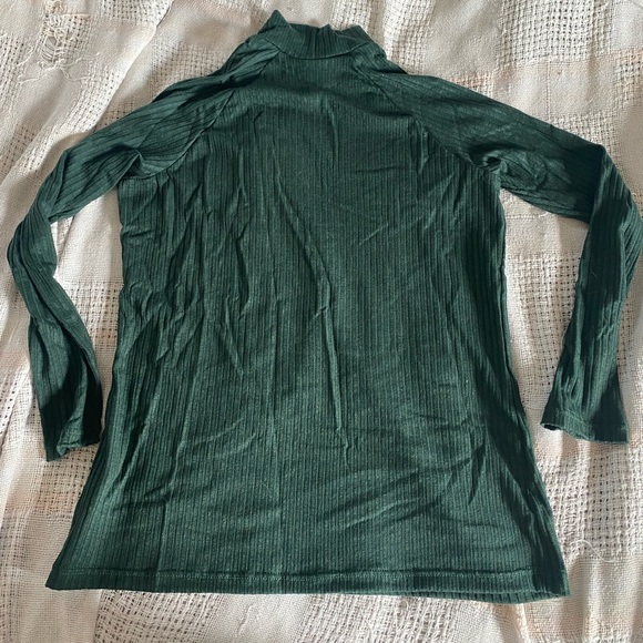 Alice Alexander Barry Mockneck in teal - Picture 5 of 5